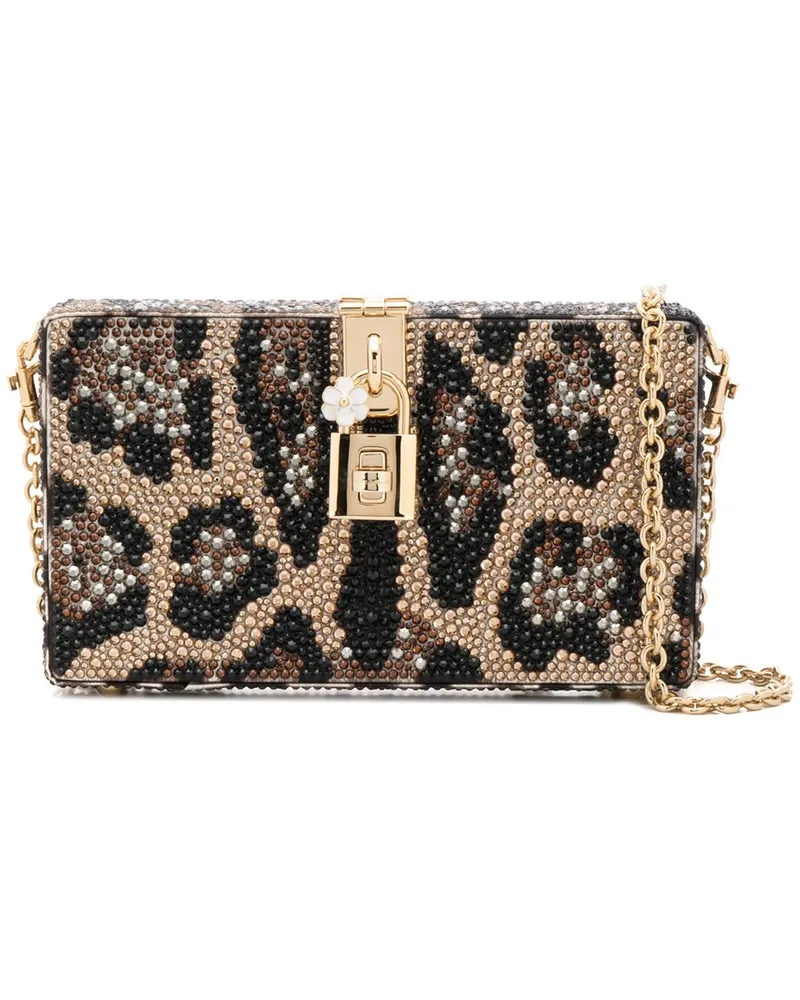 Dolce & Gabbana Verzierte Clutch - Braun Braun