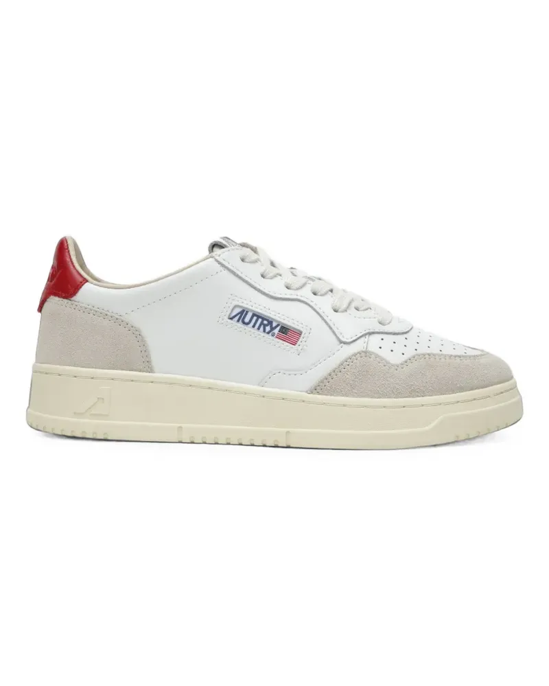 AUTRY Medalist Sneakers mit Kontrasteinsatz - Weiß Weiß