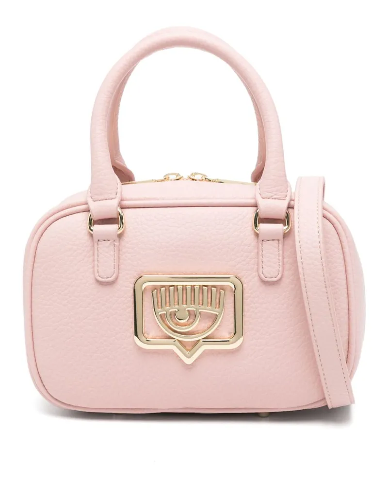 Chiara Ferragni Handtasche mit Schild - Rosa Rosa