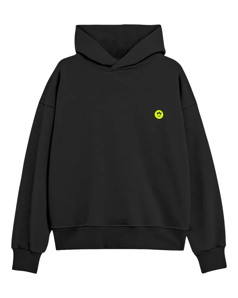 BARROW Teddy Hoodie - Schwarz Schwarz