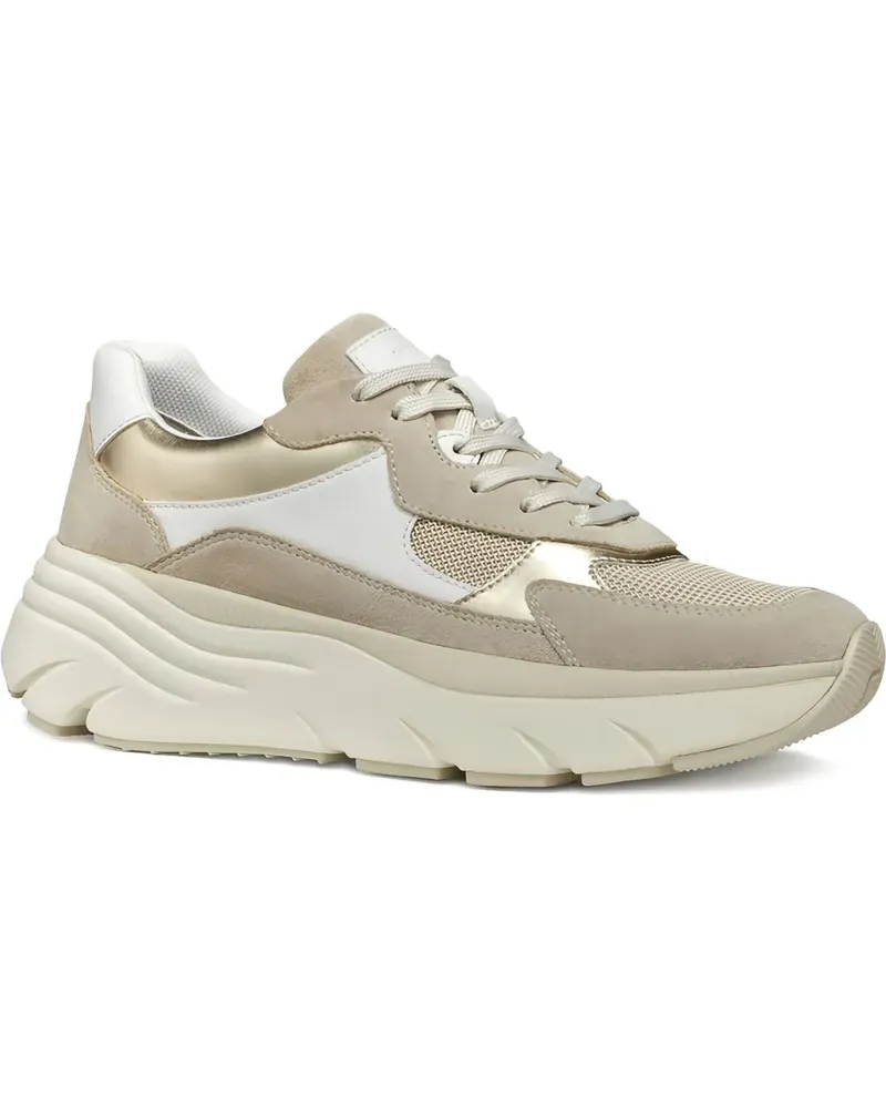 Geox Diamanta Sneakers mit Einsätzen - Nude Nude