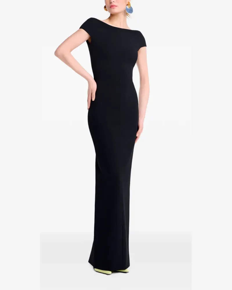 Solace London Schulterfreies Kleid - Schwarz Schwarz