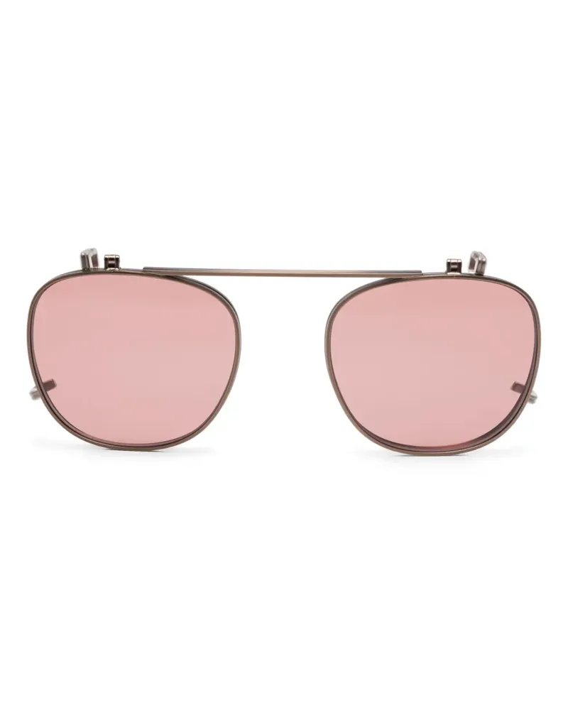 Garrett Leight Langley Clip-on-Gläser - Grau Grau