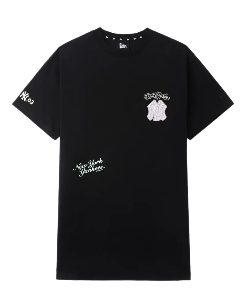 New Era T-Shirt mit Logo-Print - Schwarz Schwarz