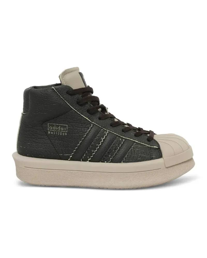 Rick Owens Adidas x  High-Top-Sneakers - Schwarz Schwarz