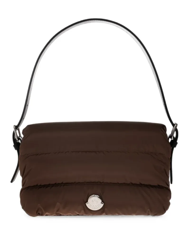 Moncler Gesteppte Caradoc Schultertasche - Braun Braun