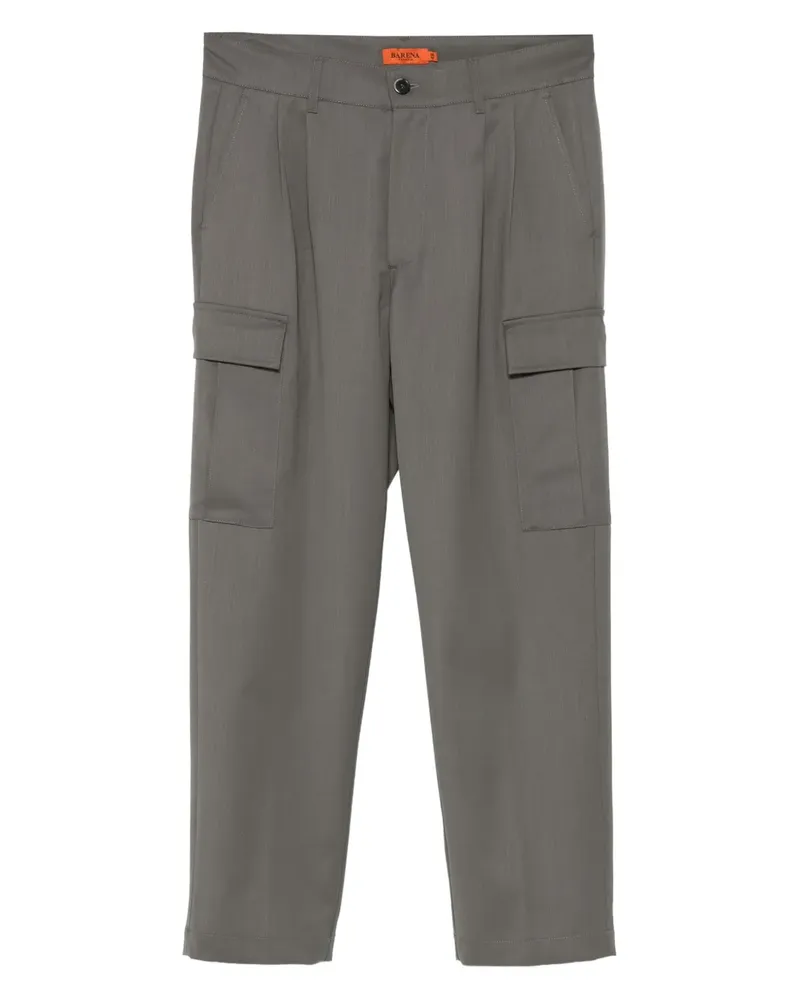 BARENA Hose mit aufgesetzten Taschen - Grau Grau