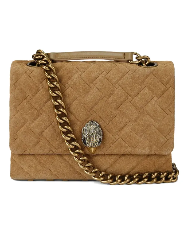 Kurt Geiger Große Kensington Schultertasche - Braun Braun