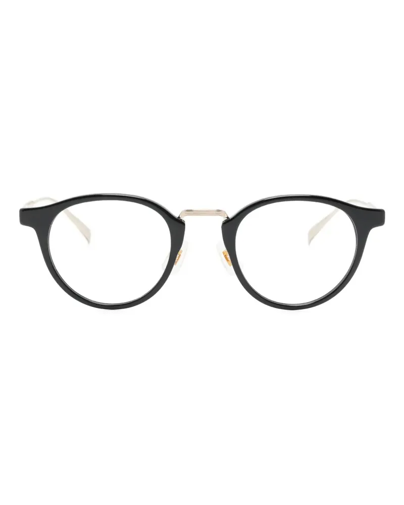Dunhill Brille mit Panto-Gestell - Schwarz Schwarz