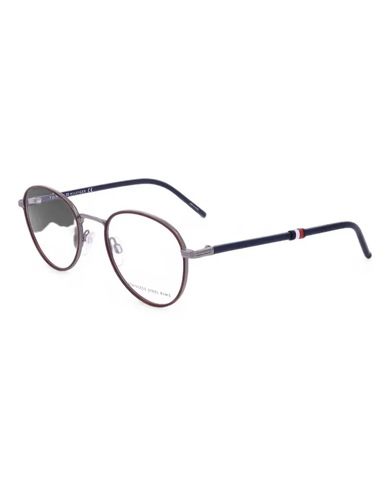 Tommy Hilfiger round-frame glasses - Braun Braun