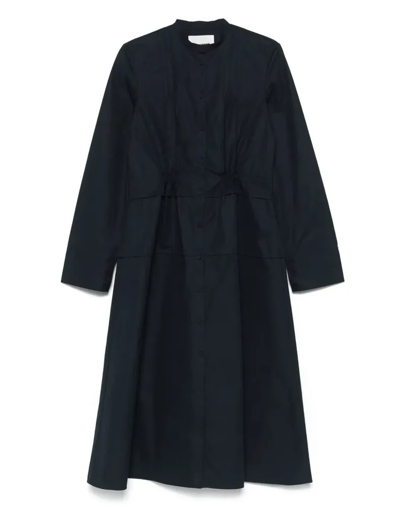 Jil Sander Kleid aus Bio-Baumwolle - Blau Blau
