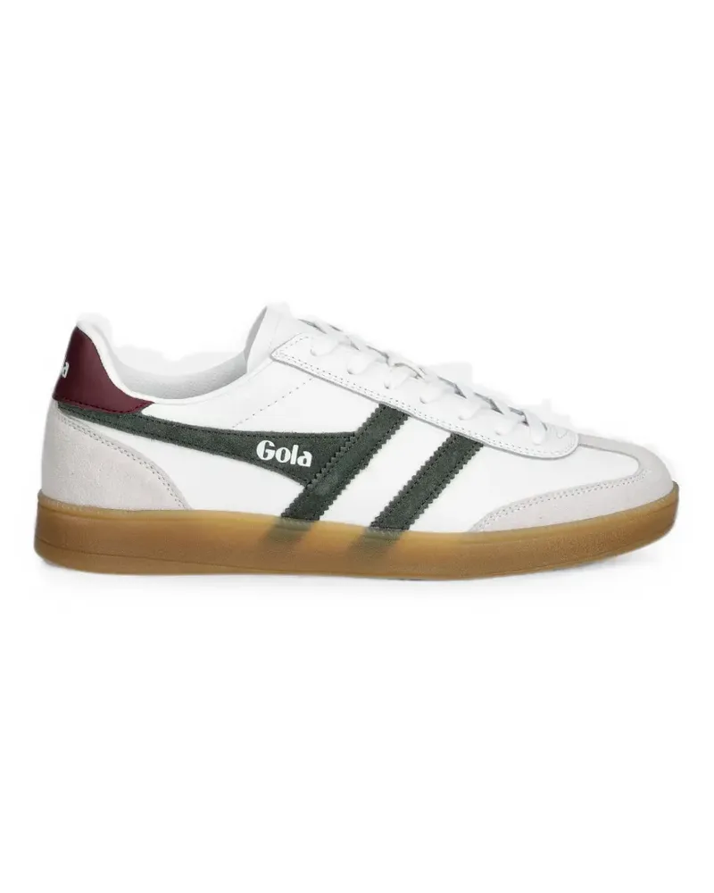 Gola Viper contrast-trim logo-patch sneakers - Weiß Weiß