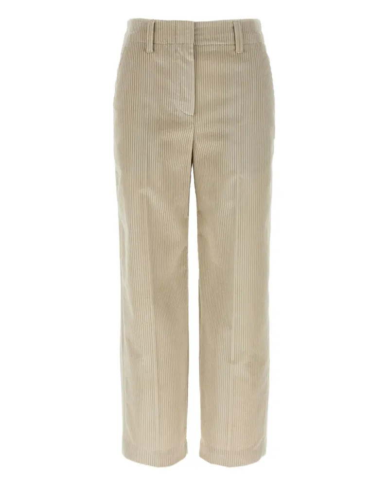 Brunello Cucinelli Hose aus Cord - Nude Nude