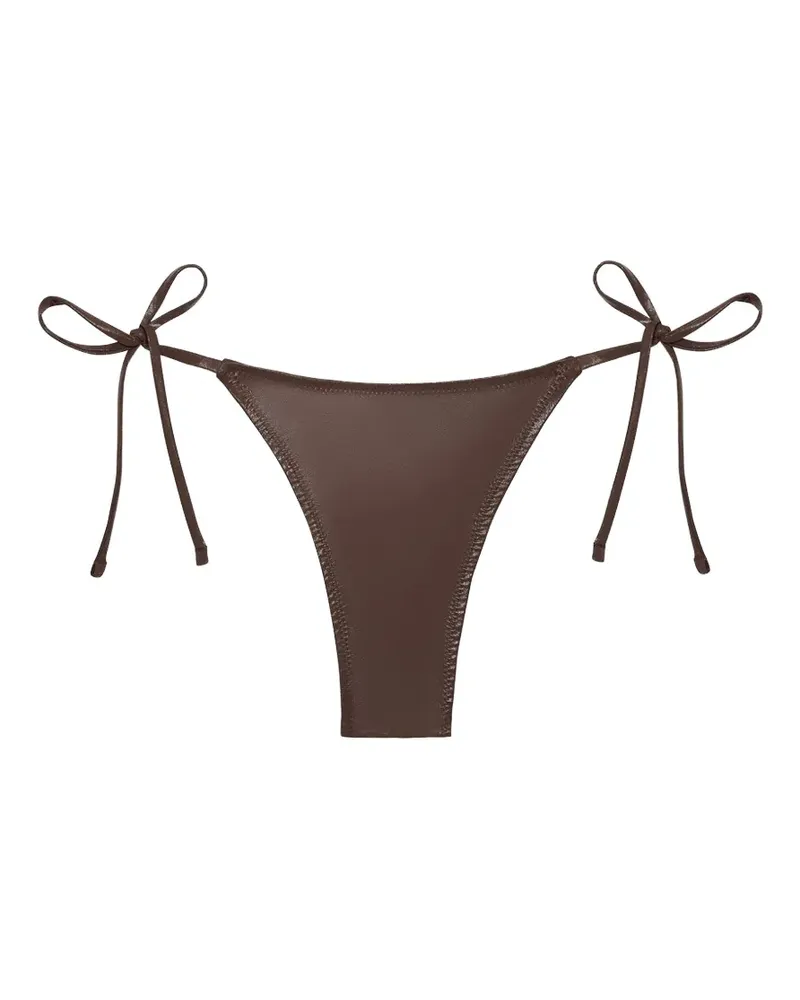 TROPIC of C Praia side-tie bikini bottoms - Braun Braun