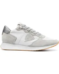 Philippe Model TRPX Sneakers aus Wildleder Grau