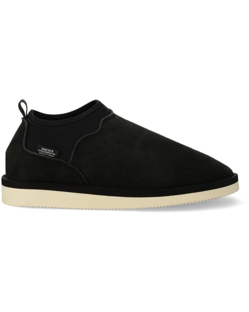 SUICOKE Slipper aus Wildleder - Schwarz Schwarz