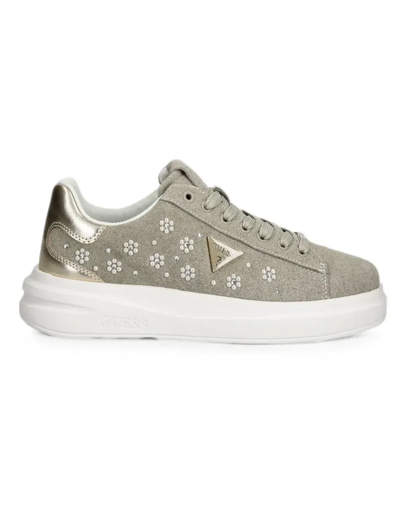 Guess Elbina Sneakers mit Kunstperlen - Nude Nude