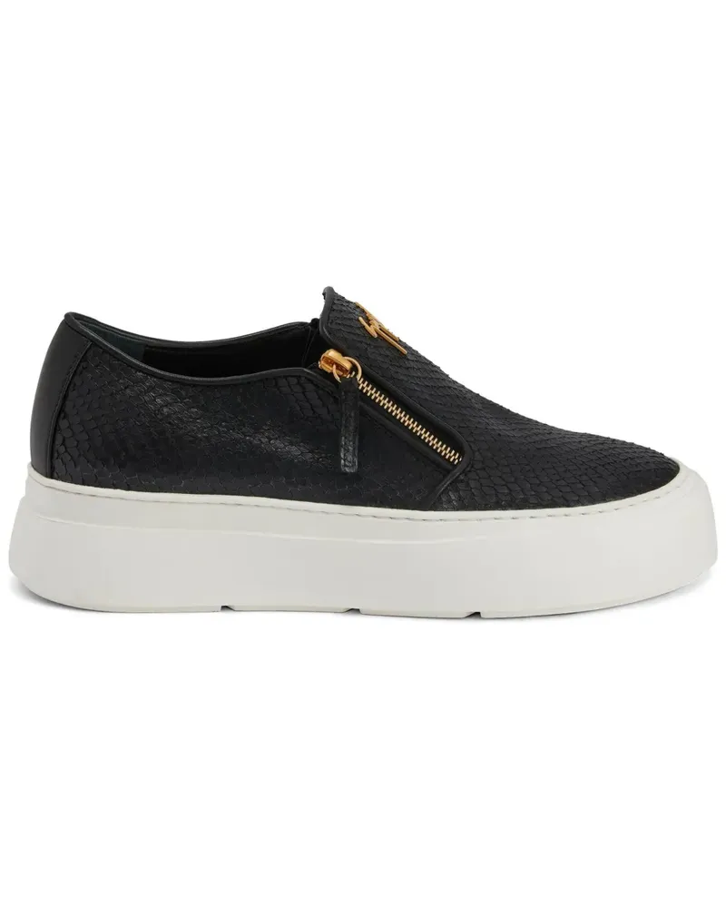 Giuseppe Zanotti GZ Mike Loafer - Schwarz Schwarz