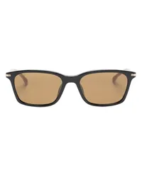 HUGO BOSS Sonnenbrille mit eckigem Gestell Schwarz