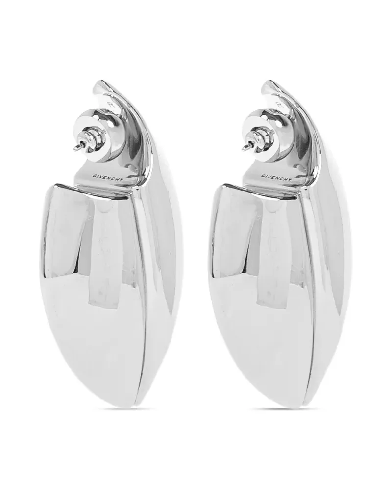 Givenchy Cocoon Ohrringe mit abgerundeter Form - Silber Silber