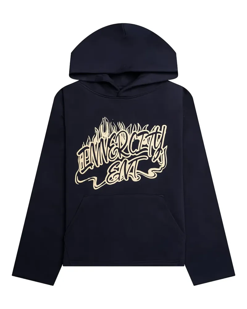 Honor The Gift Fire Hoodie - Blau Blau