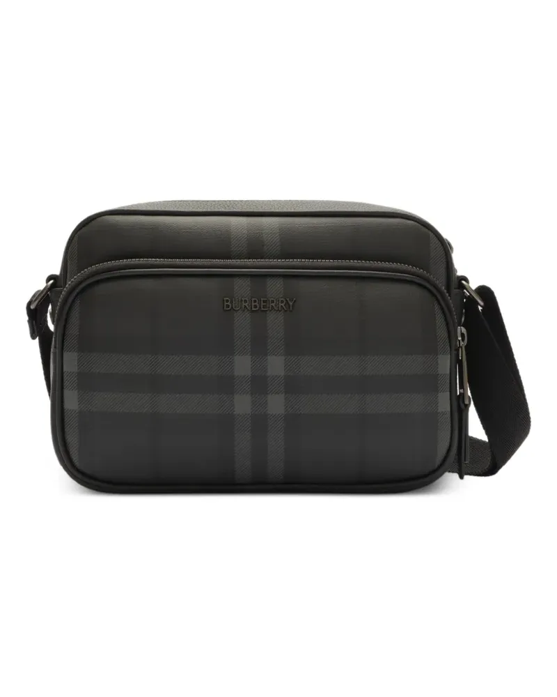 Burberry City Check Umhängetasche - Schwarz Schwarz