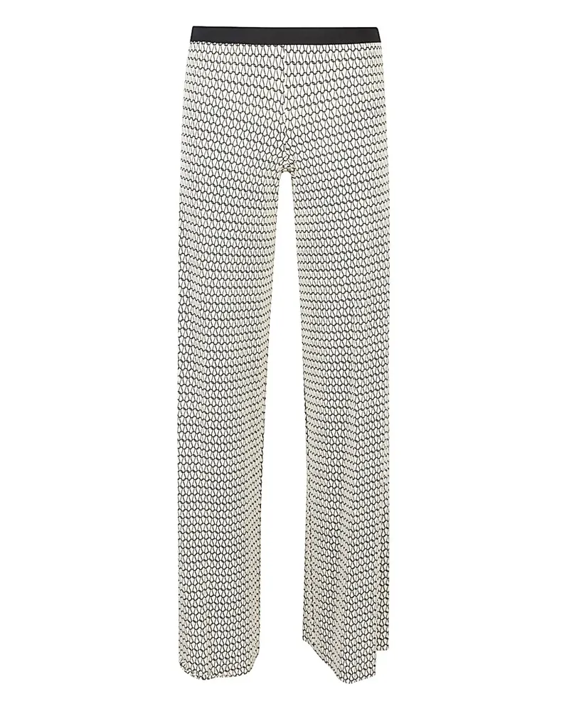 SIYU all-over print trousers - Grau Grau