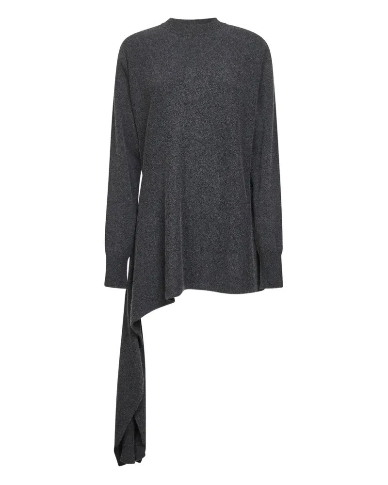 Uma Wang asymmetric sweater - Grau Grau