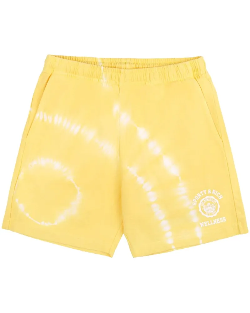 SPORTY & RICH Emblem Jogginghose - Gelb Gelb