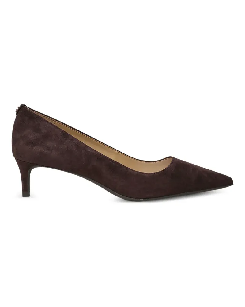 Michael Kors Alina Flex pointed-toe suede pumps - Braun Braun