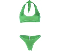 Bikini mit Neckholder - Grün