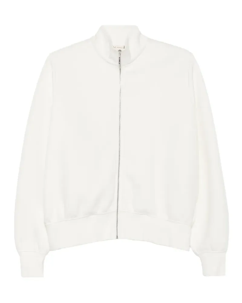 Max Mara Pullover mit Stehkragen - Weiß Weiß