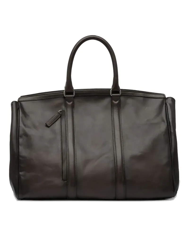 Officine Creative Italia Quentin Tote Bag mit Einsätzen - Braun Braun