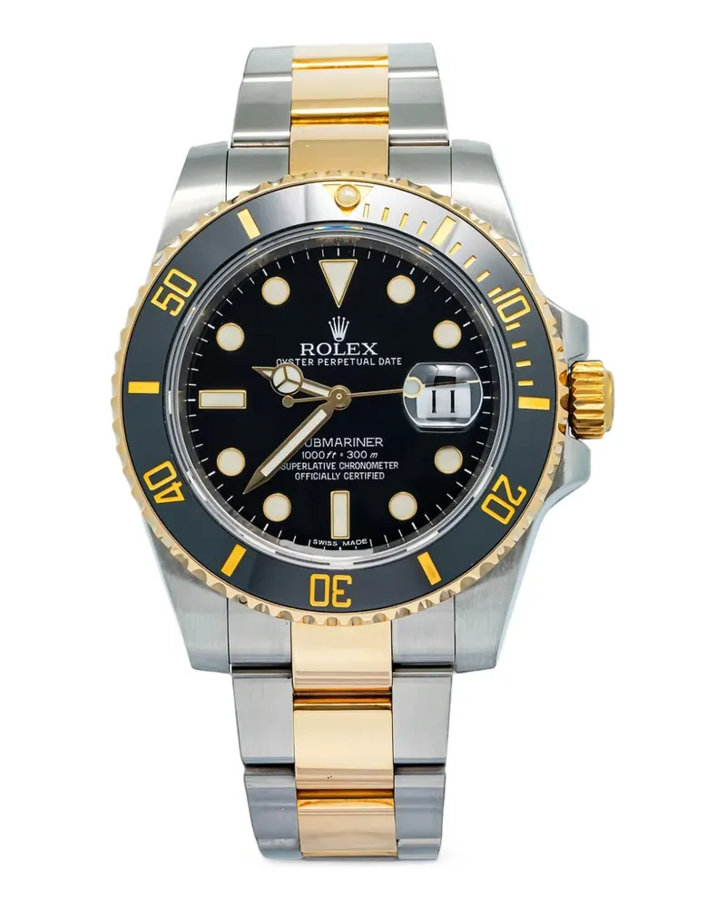 Rolex Submariner Armbanduhr 40mm - Schwarz Schwarz