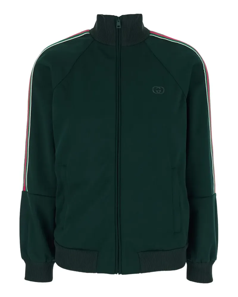 Gucci Sweatshirt mit Reißverschluss - Grün Grün