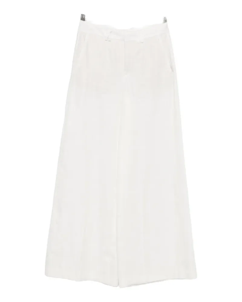 Drykorn wide-leg tailored trousers - Weiß Weiß