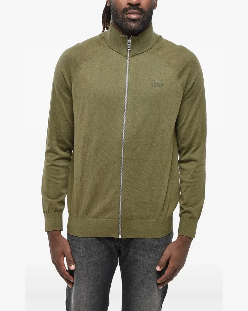 Diesel Cardigan mit Reißverschluss - Grün Grün