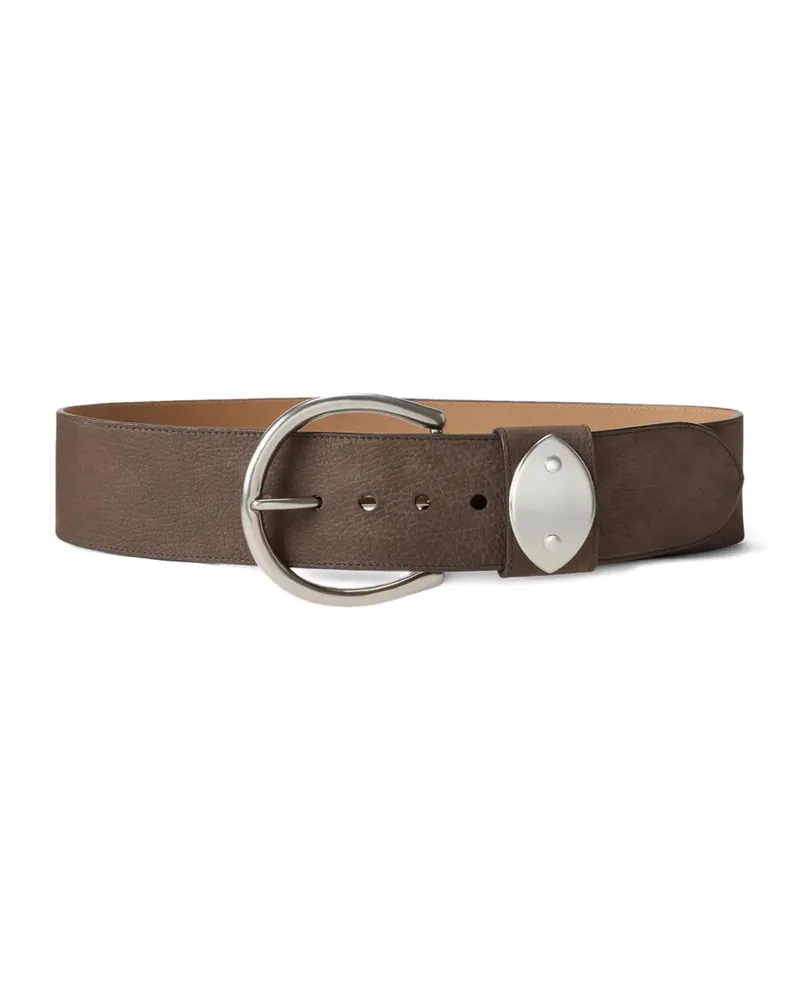 Ralph Lauren Gürtel mit Nieten - Braun Braun