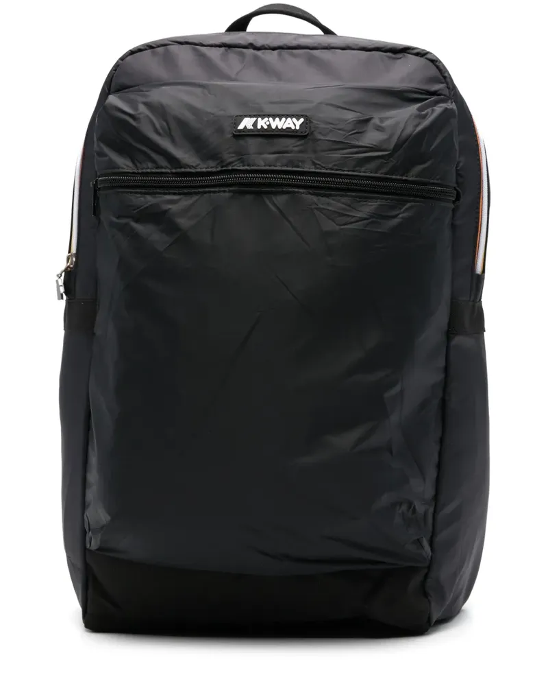 K-Way Laon Rucksack - Schwarz Schwarz