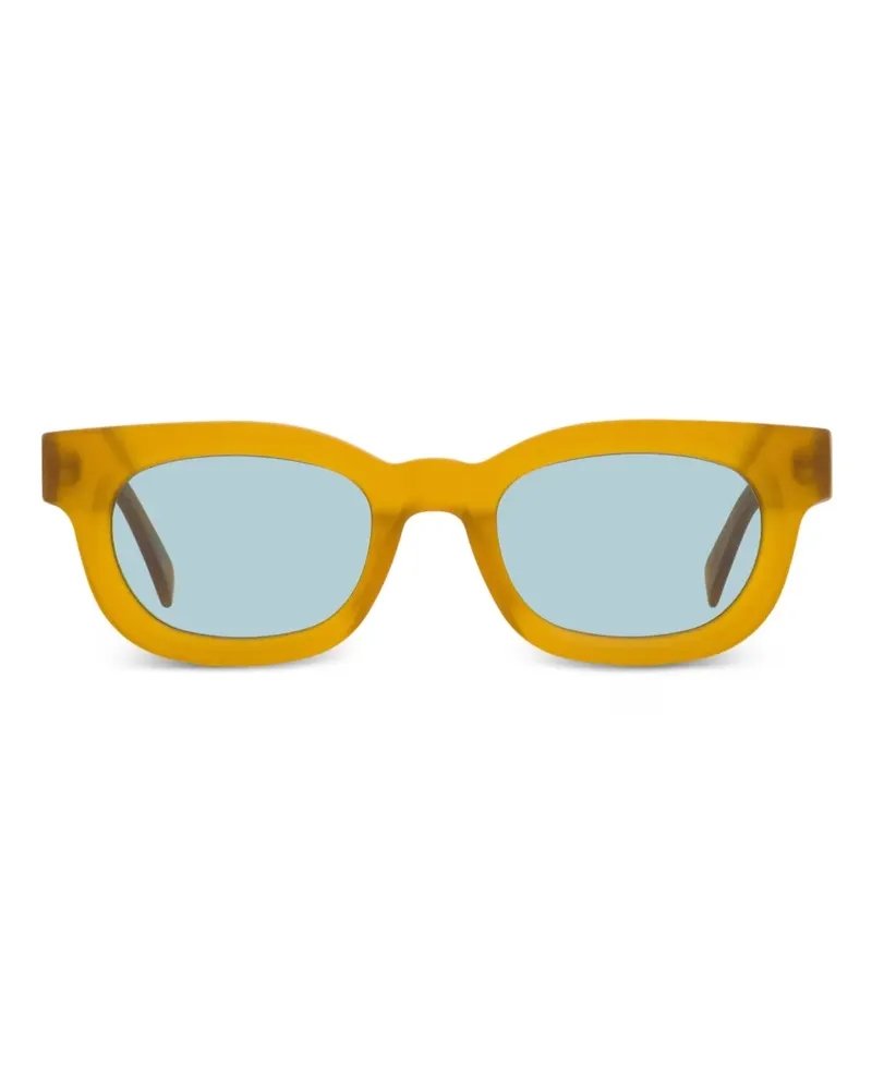 RETROSUPERFUTURE Eckige Sempre Sonnenbrille - Gelb Gelb
