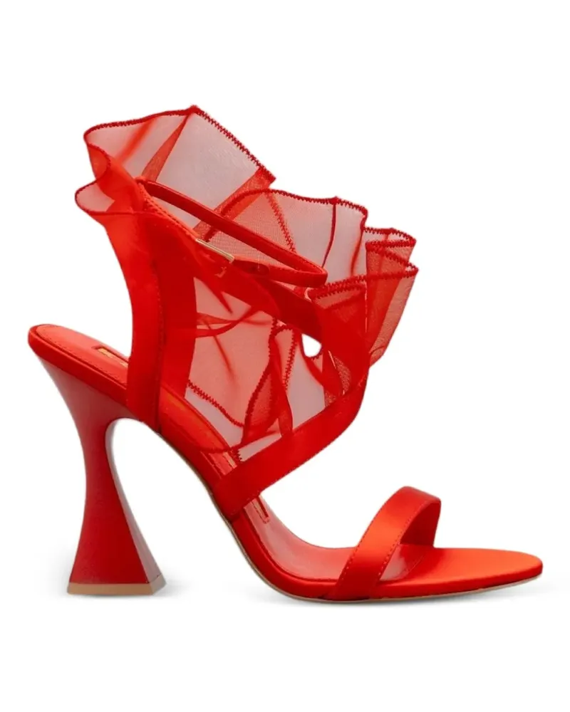 Kat Maconie Sabina Sandalen mit Rüschen - Rot Rot