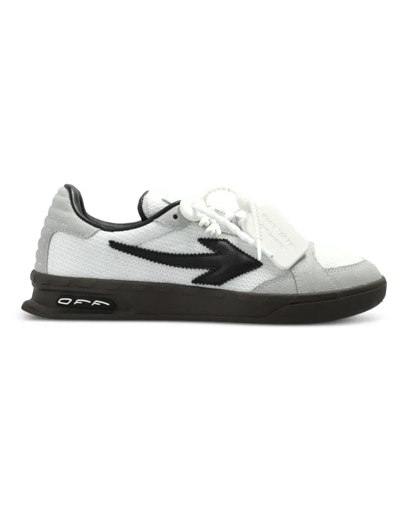 OFF-WHITE End Of Play arrow lace-up sneakers - Weiß Weiß