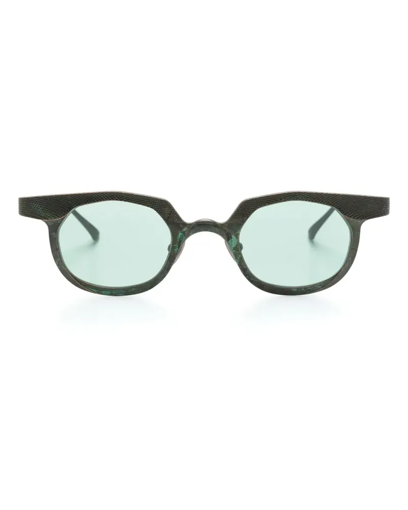 RIGARDS Sonnenbrille mit eckigem Gestell - Grau Grau