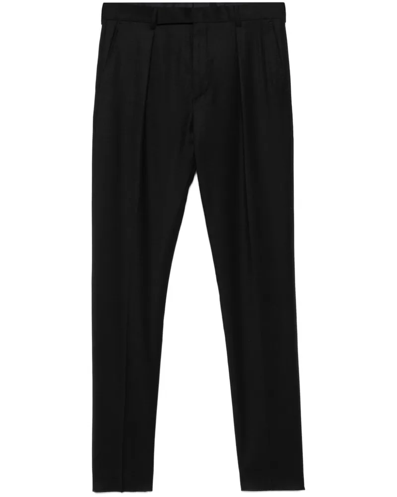 Paul Smith Hose mit schmalem Schnitt - Schwarz Schwarz