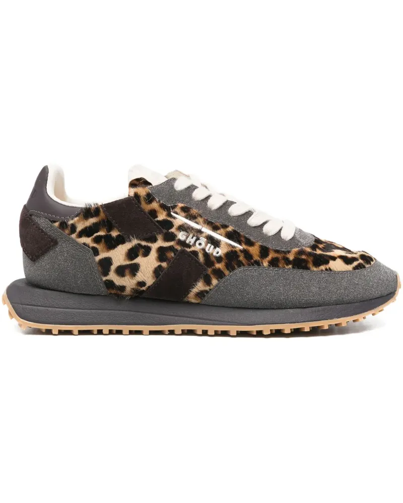 GHŌUD Sneakers mit Animal-Print - Braun Braun