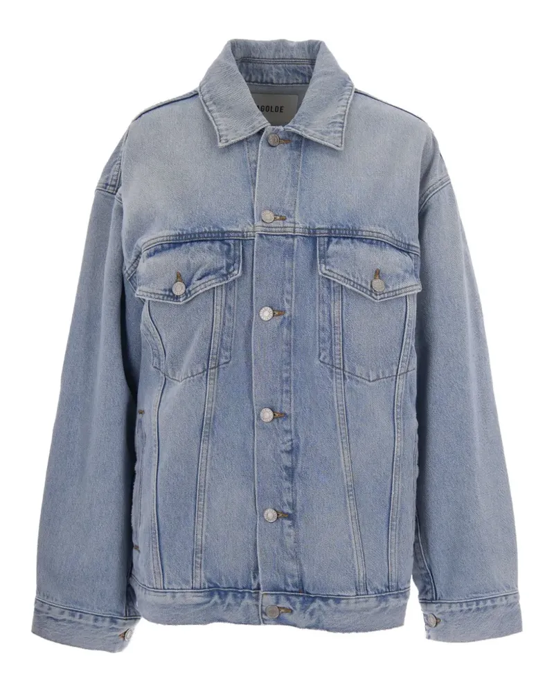 AGOLDE button-up denim jacket - Blau Blau