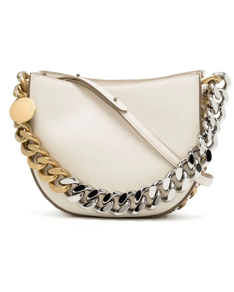 Stella McCartney Kleine Schultertasche - Weiß Weiß