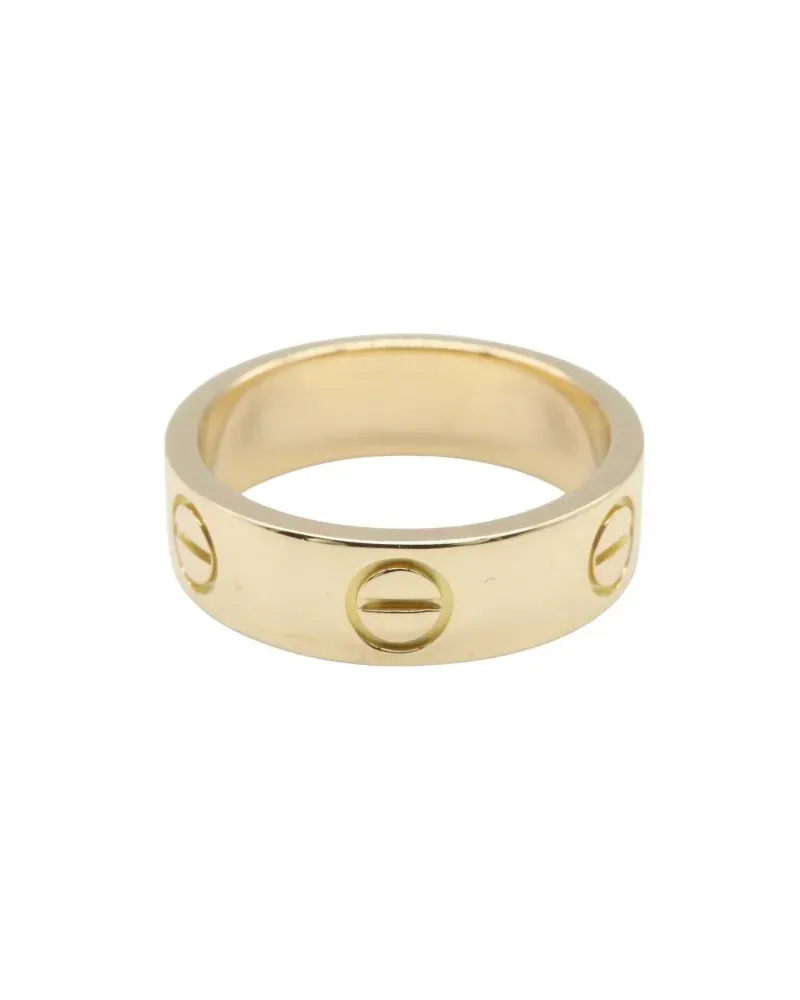 Cartier 1990-2010 18K Yellow Gold Classic Love ring Gold