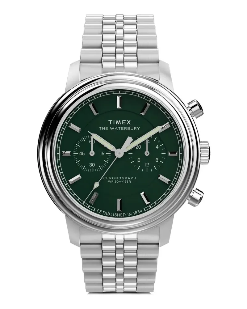 Timex Waterbury Metropolitan Chronograph 41mm watch - Grün Grün