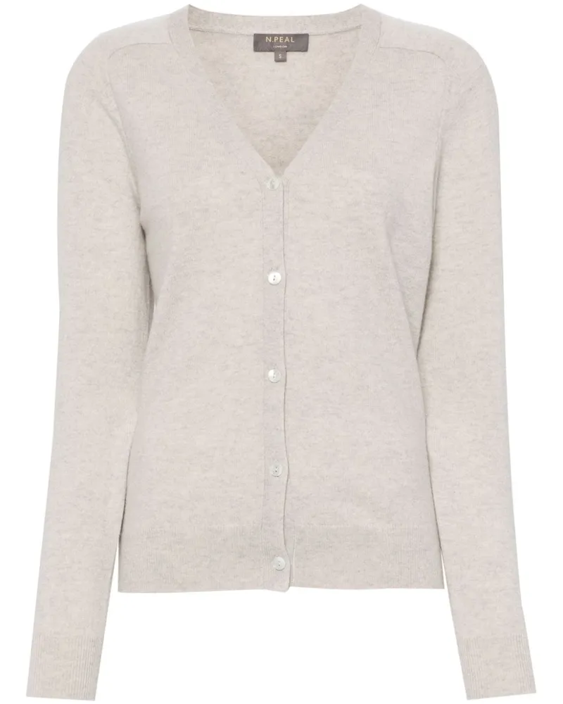 N.Peal Lara Cardigan aus Kaschmir - Grau Grau